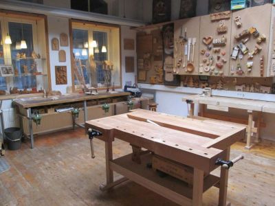 Blick in die Werkstatt
